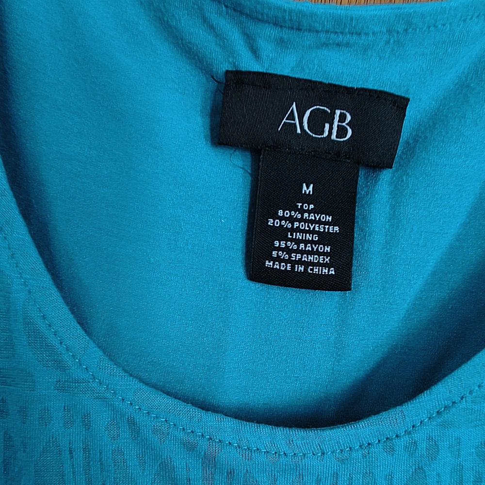 AGB Women's Teal Top
